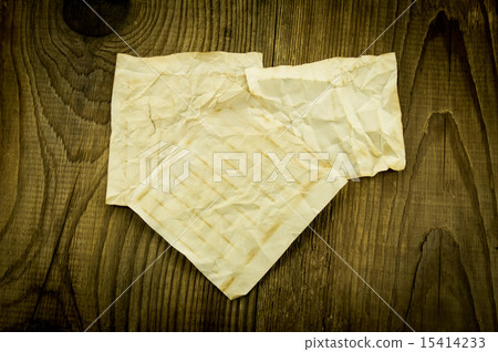 old paper on wood background old paper on wood background 15414233