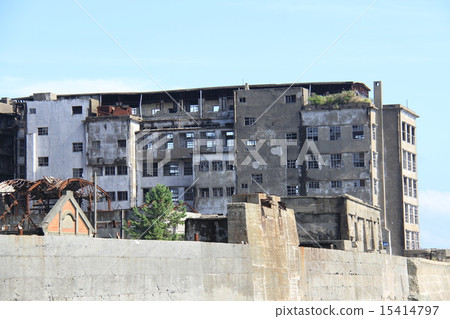 軍艦島的風景 軍艦島的風景 15414797