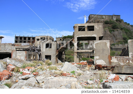 軍艦島的風景 軍艦島的風景 15414859