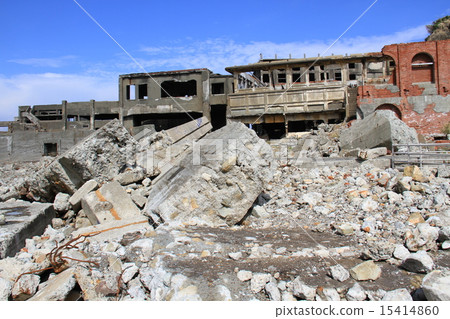 軍艦島的風景 軍艦島的風景 15414860