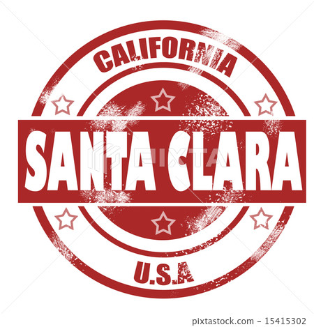 Santa Clara Stamp 15415302