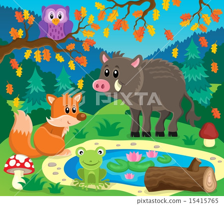 Forest animals topic image 2 15415765