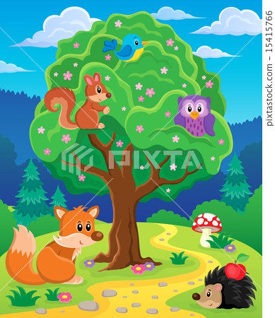 Forest animals topic image 3 Forest animals topic image 3 15415766