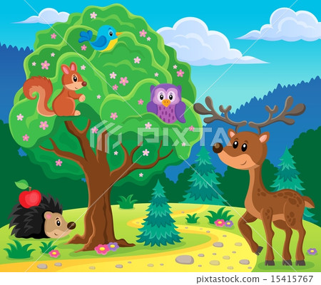 Forest animals topic image 4 Forest animals topic image 4 15415767