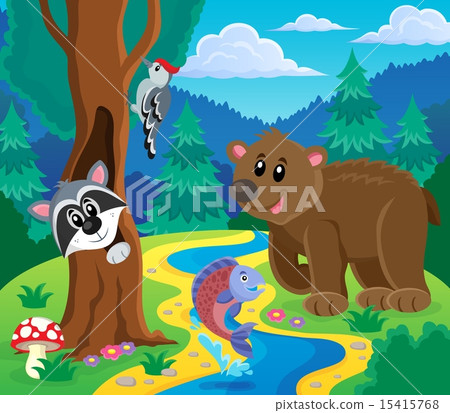Forest animals topic image 5 Forest animals topic image 5 15415768