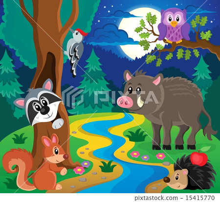 Forest animals topic image 7 15415770