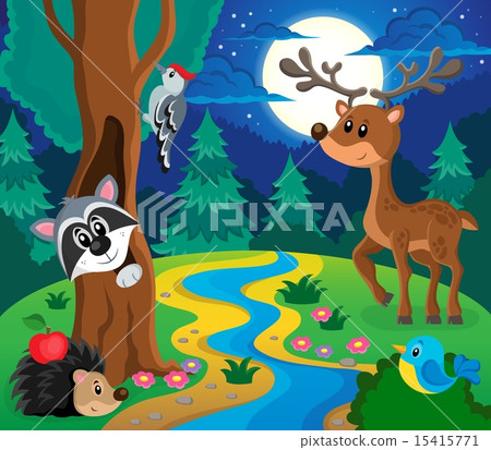 Forest animals topic image 8 15415771