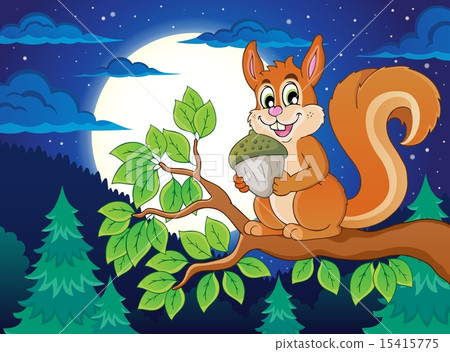 Image with squirrel theme 5 Image with squirrel theme 5 15415775