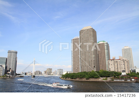 Okawabata River City 21和Sumidagawa Cruise Ship Okawabata River City 21和Sumidagawa Cruise Ship 15417236