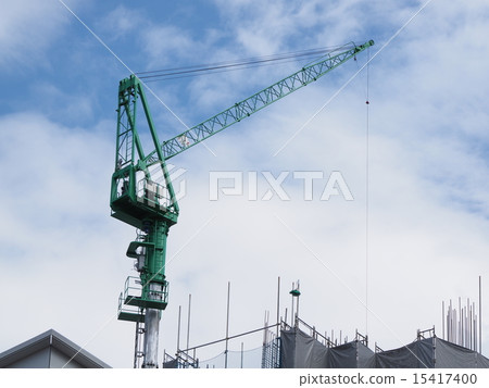Building Construction Tower Crane 15417400