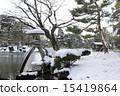 Kenrokuen in winter (Emperor Lantern) 15419864