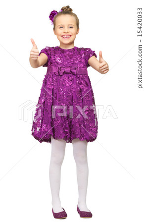 Portrait of little girl 15420033
