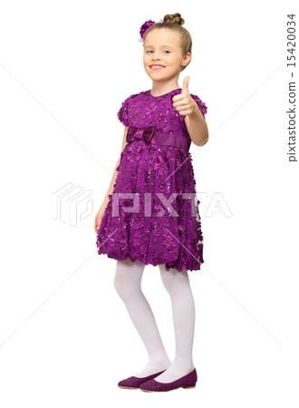 Portrait of little girl 15420034