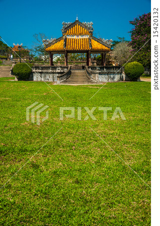 pavilion in parks of citadel, Hue 15420132
