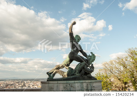 liberty statue of Budapest liberty statue of Budapest 15420234