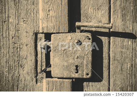 Old door handle Old door handle 15420307