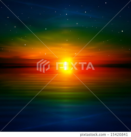 abstract background with sea sunrise abstract background with sea sunrise 15420841