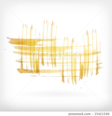 Abstract watercolor brush vector design elements. Abstract watercolor brush vector design elements. 15421589