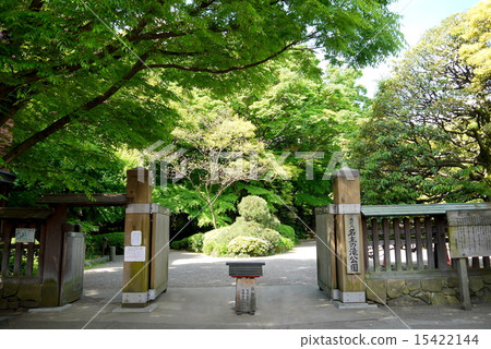 東京北區的領主塔基公園的正門 15422144