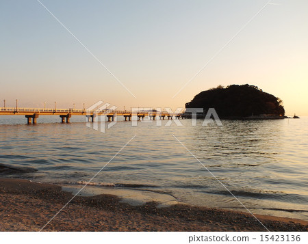 Gamagori Takeshima的黃昏 15423136