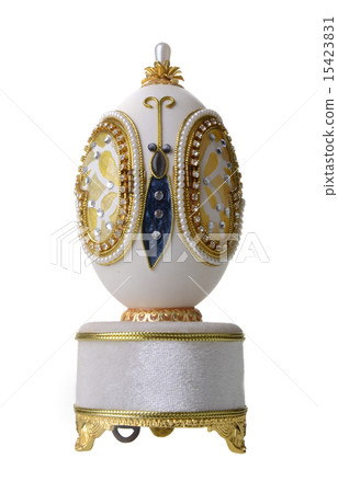 Decorative easter egg for jewellery (Faberge egg) 15423831