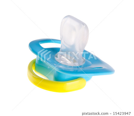 baby dummy silicone on background baby dummy silicone on background 15423947