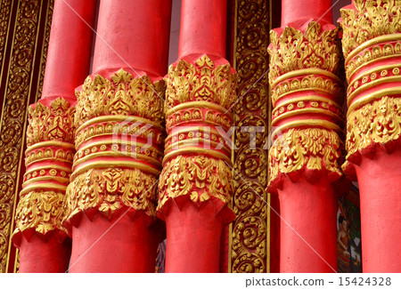 Decoration of Khmer temple in Vietnam 15424328