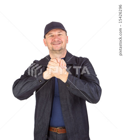 Smiling worker Smiling worker 15426296