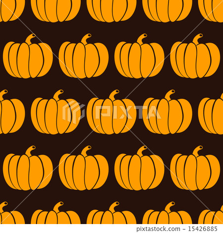 pumpkin seamless pattern 15426885