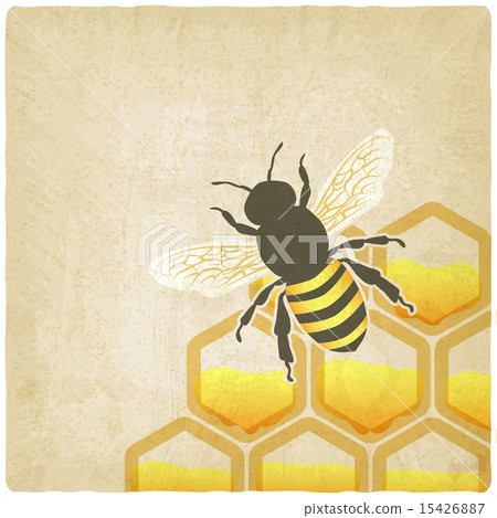 bee honeycomb old background bee honeycomb old background 15426887