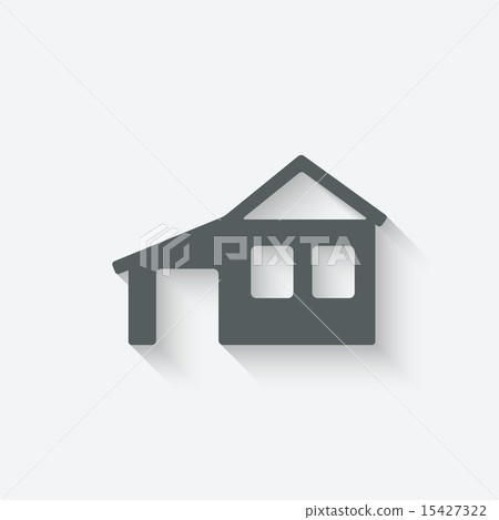 House real estate icon 15427322