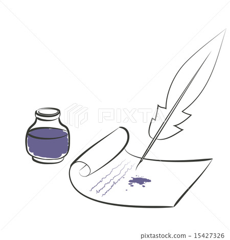 inkwell pen paper 15427326