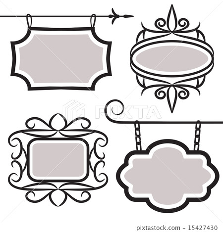 signboard set signboard set 15427430