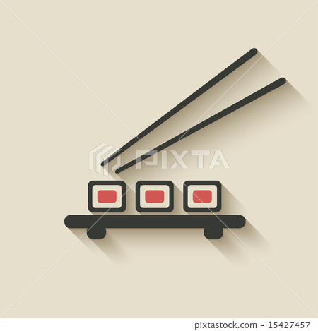 sushi roll icon sushi roll icon 15427457