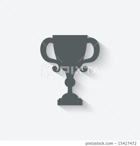 trophy cup icon 15427472
