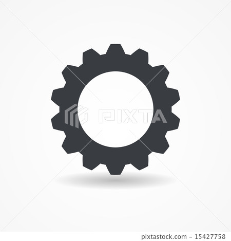 Gear Icon Vector Illustration 15427758