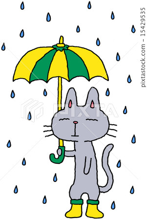 Rain cat Rain cat 15429535