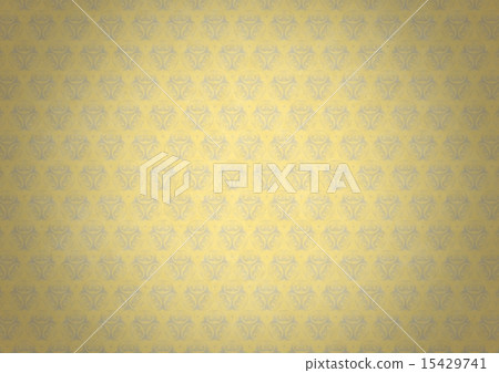 Vintage wallpaper with flourishes and vignette 15429741