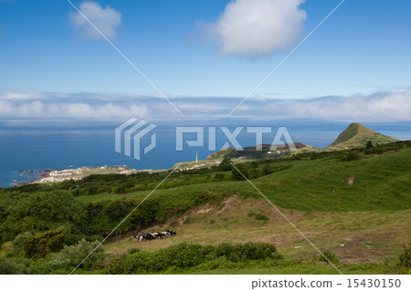 Typical volcanic landscape on Terceira island Typical volcanic landscape on Terceira island 15430150