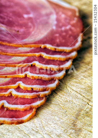smoked ham with schwarzwald ham and prosciutto 15432304