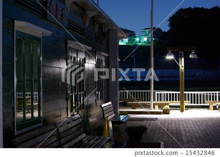 Night rural town 15432846