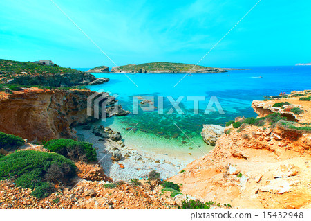 blue lagoon Comino island Malta Gozo 15432948