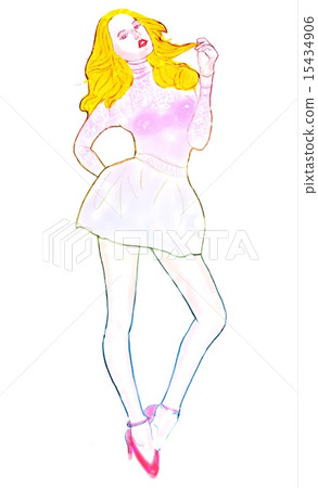 美麗的禮服美麗的女人凝視3 美麗的禮服美麗的女人凝視3 15434906