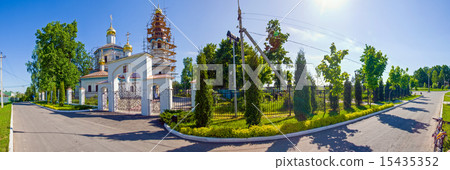 Restoration of the Church panorama 15435352