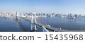 Rainbow Bridge Panorama Aerial shooting 15435968