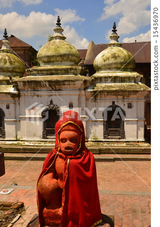 加德滿都帕斯帕提那的哈努曼 15436970