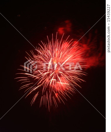 beautiful fireworks over sky 15439227