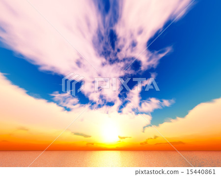 Wind and clouds with the sea Wind and clouds with the sea 15440861
