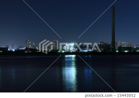 Tokyo night view plant Tokyo night view plant 15443052