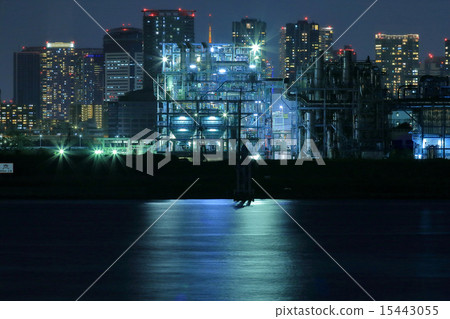Tokyo night view plant Tokyo night view plant 15443055